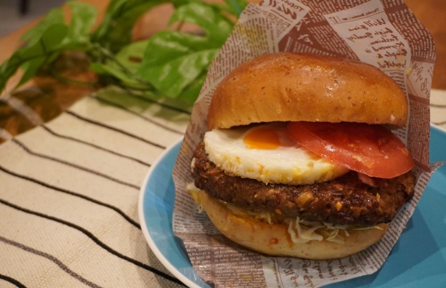 soybean meat hamburger