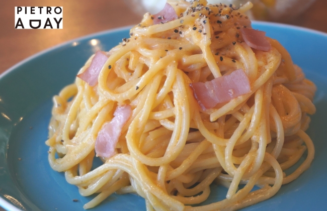 [Western Noodle Shop Pietro]Hakata Mentaiko Carbonara